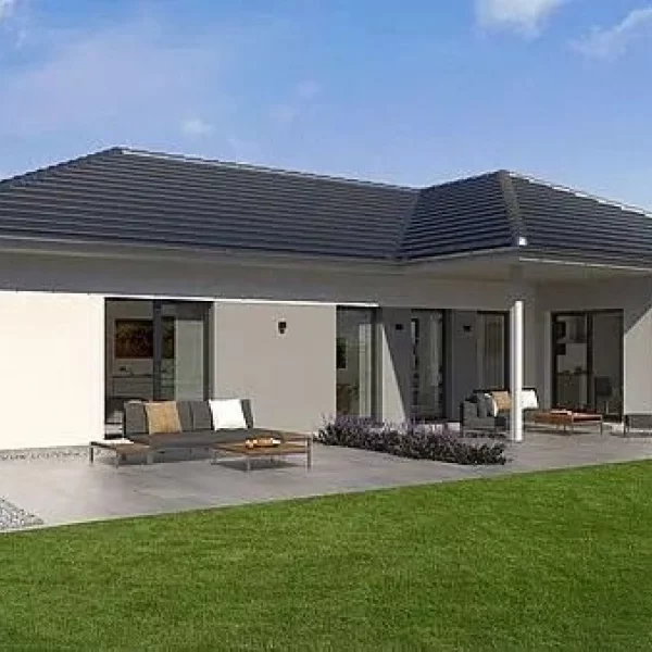 Bungalow mit zweiter Wohnung im Haus für 2 Familien ! Mit Grundstück berechnet !