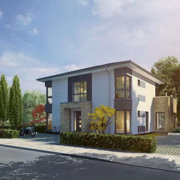 Dieses Haus ist perfekt und passt unglaublich gut zu ihnen und ist mit Grundstück berechnet !