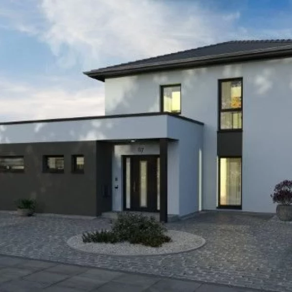 Ein Traum von Haus mit Eleganz und viel Platz ! Der Preis ist bereits mit einen Grundstück berechnet !