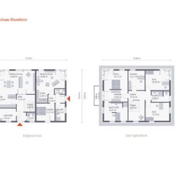 2-Familienhaus ! Haus mit 2 Wohnungen für einen Preis ! Inklusive Grundstück berechnet !