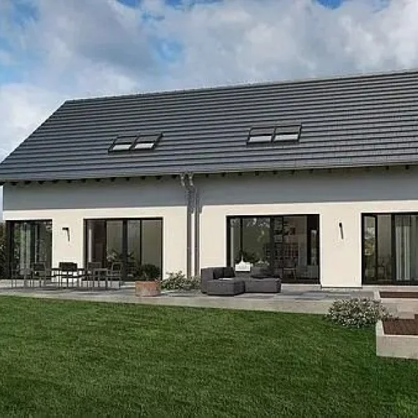 Haus mit 2 Haushälften ! Je Familie nur 388.000,-EUR für Haushälfte mit Grundstück !