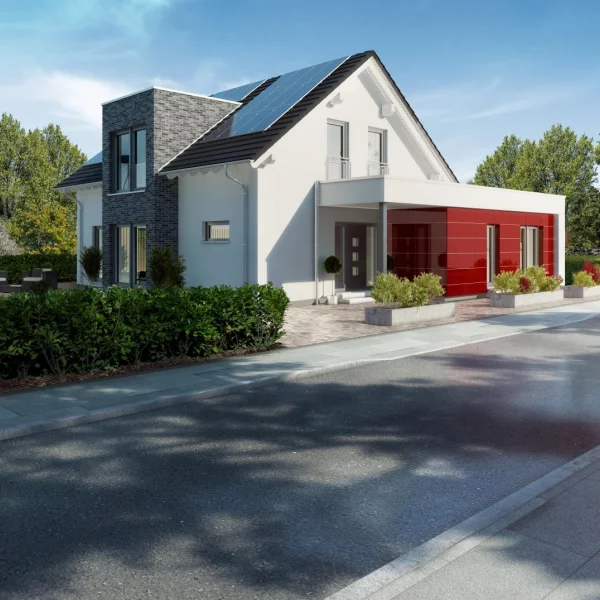 Zweifamilien-Haus mit einer zweiten Wohnung im Erdgeschoss ! Mit Grundstück !