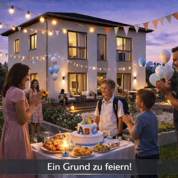 Stadtvilla in Wiesenburg - die nächsten Familienfeste feiern Sie im eigenen Garten