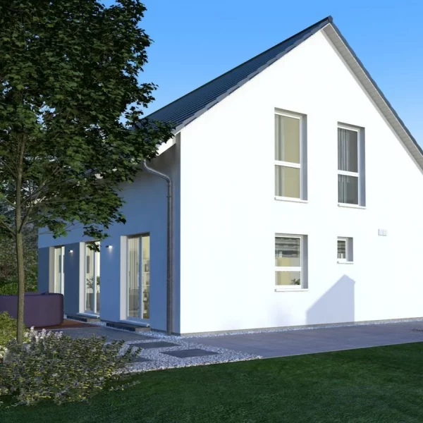 Exklusives Design mit toller Optik und tollen Grundriss ! Mit einem Grundstück berechnet !