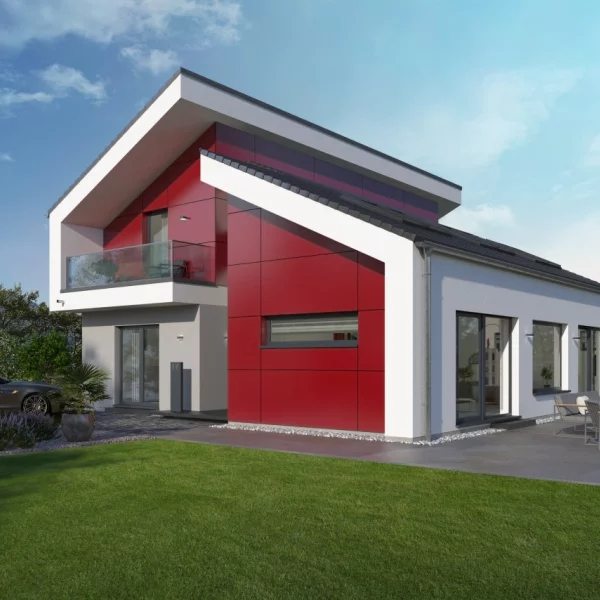 Ein Haus mit Pultdach zum verlieben ! Preis mit einem Grundstück ! Ohne Grundstück auch möglich !*