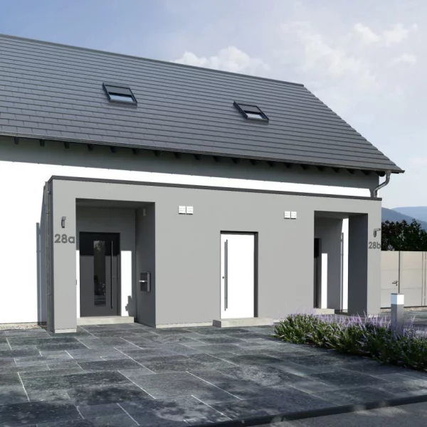 Tür an Tür im Doppelhaus*****************