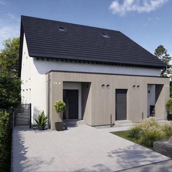 Tür an Tür im Doppelhaus******************