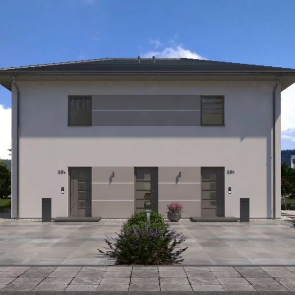 2-Familienhaus = Nur 378.700,-EUR je Familie/Haushälfte/Grundstückshälfte !