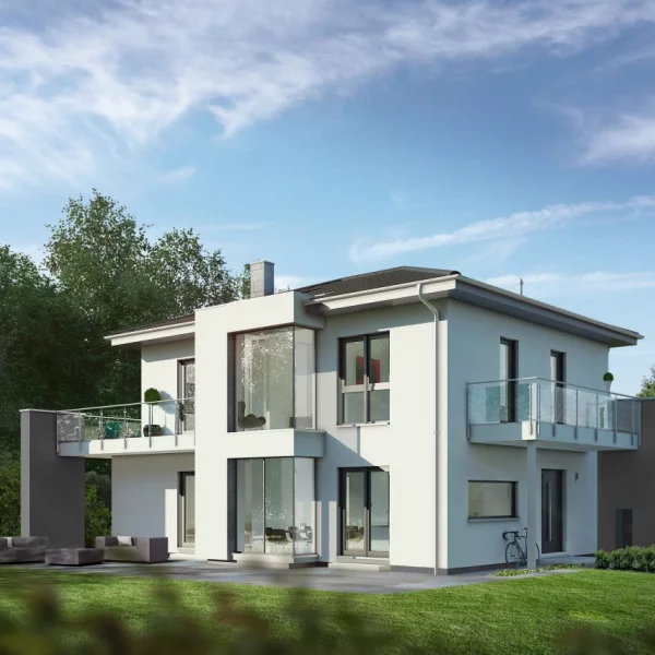 Ihr Haus mit viel Platz ! Wohnkomfort mit tollem Design ! Mit Grundstück berechnet !