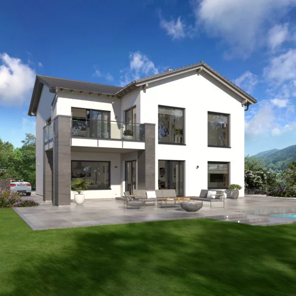 Haus inklusive Balkon und mit viel Platz zum wohnen ! Preis mit Grundstück berechnet !