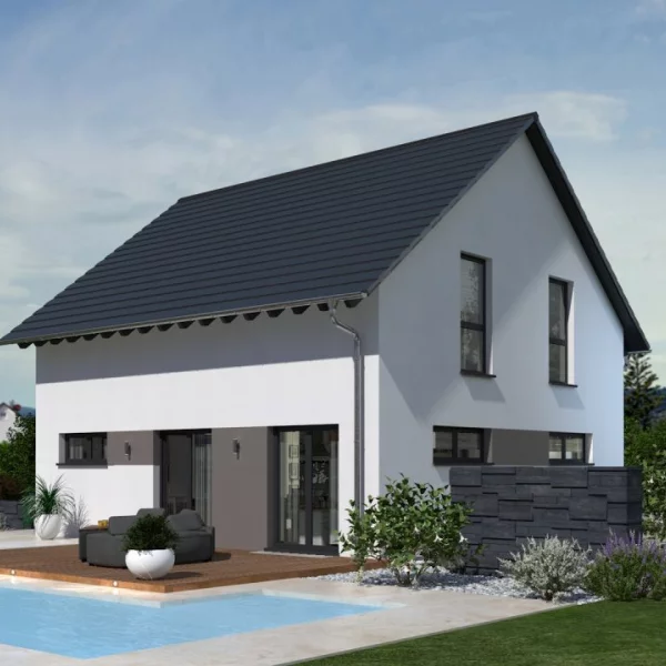 Das Haus zum sparen und mit Wohlfühleffekt ! Grundstück im Preis mit berechnet !*